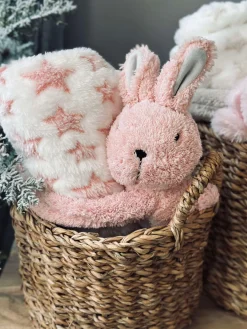 Babytæppe med bamse - Kanin