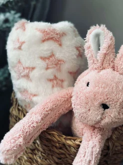 Babytæppe med bamse - Kanin