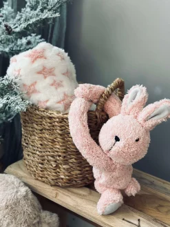 Babytæppe med bamse - Kanin