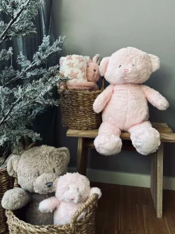 Babytæppe med bamse - Kanin