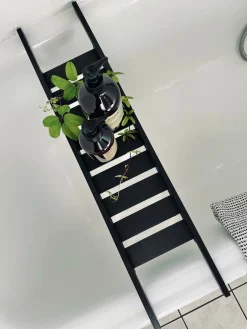 Badekar hylde – Black