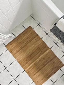 Bademåtte – Bambus