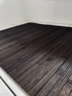 Bademåtte – Dark Bambus