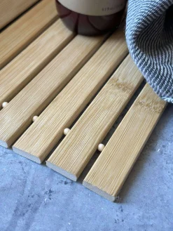 Bademåtte Bambus - 40x60