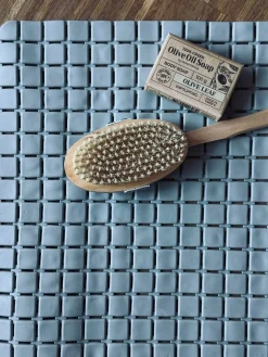 Bademåtte med sugekopper - Grey