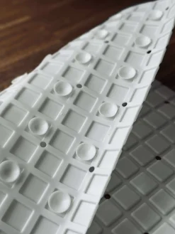 Bademåtte SKRIDSIKKER 69x39 - Hvid