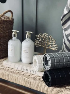 Bademåtte SKRIDSIKKER 69x39 - Hvid