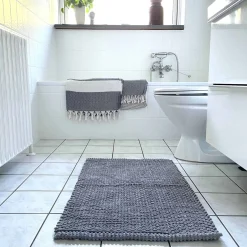 Bademåtte 50x80cm – Grå