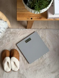 Badevægt i glas - flere farver