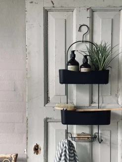 Badeværelses opbevaring - Sort