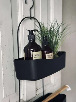 Badeværelses opbevaring - Sort