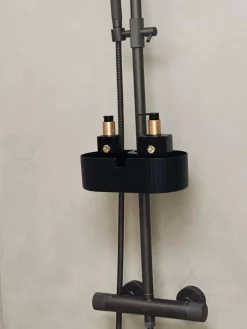 Badeværelseshylde - Sort