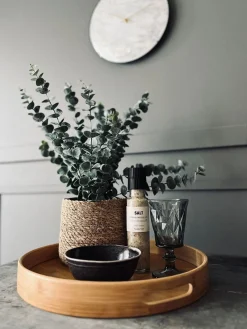 Bakke i bambus - dia 40cm