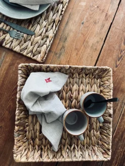 Bakke i vandhyacint - 34 x 34 cm