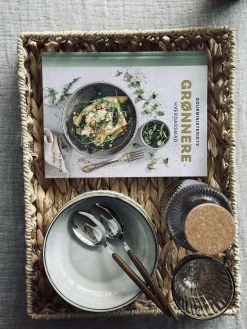 Bakke med kant i vandhyacint 32cm