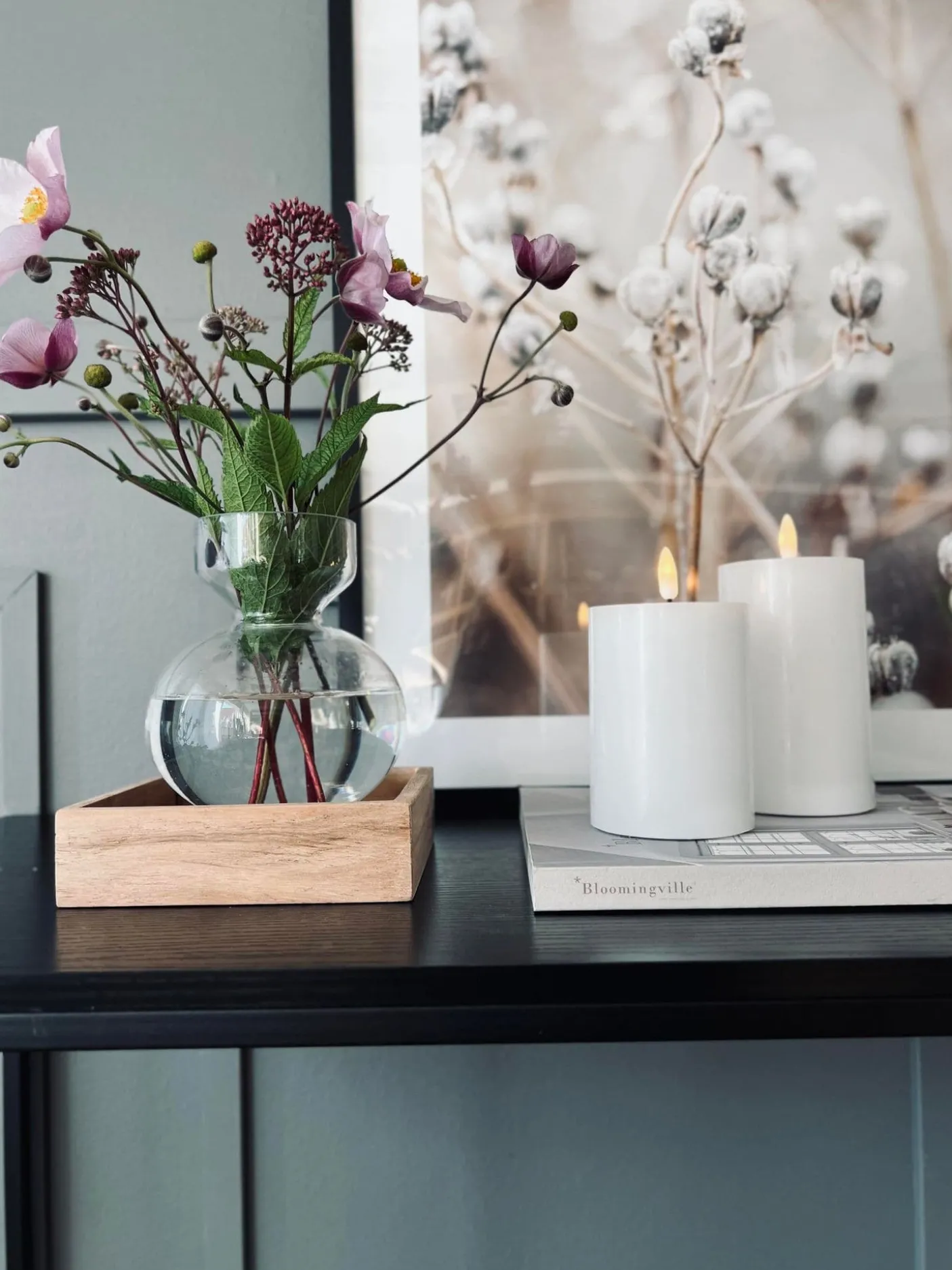 Bakke med kant 14x14 - Neutral Akacia