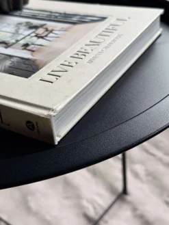 Bakkebord - Sort metal