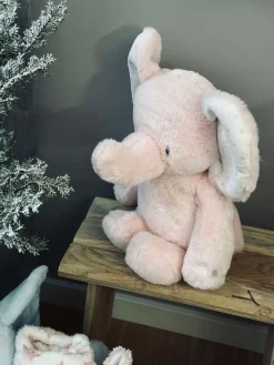 Bamse Elefant 38cm - Lyserød