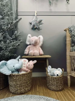 Bamse Elefant 38cm - Lyserød