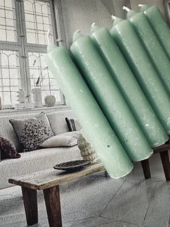 Bedelys duset grøn – 6 stk