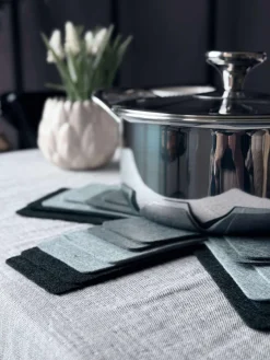 Beskytter til gryder / pander - Sæt med 6 stk