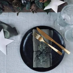 Bestik - 16 dele i æske - Guld