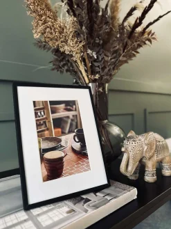 Billedramme A5 Sort Metal