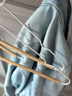 Bøjler Sæt med 3 stk - Metal og træ