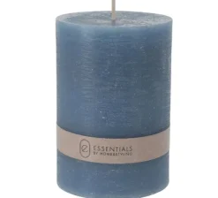 Bloklys – Rustik blå