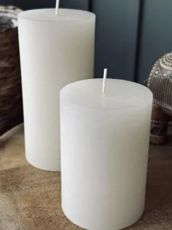 Bloklys i offwhite – 7×10 cm