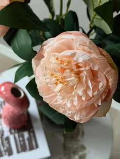 Blomst Pæon - Sart rosa 70cm