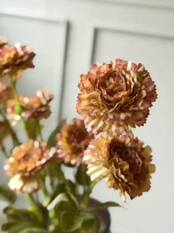 Blomst stilk 70 cm - Brændte farver