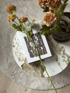 Blomst stilk 70 cm - Brændte farver