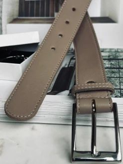 Bælte 3,5 cm - Dusty taupe