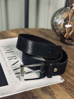 Bælte Alba - Black Croco