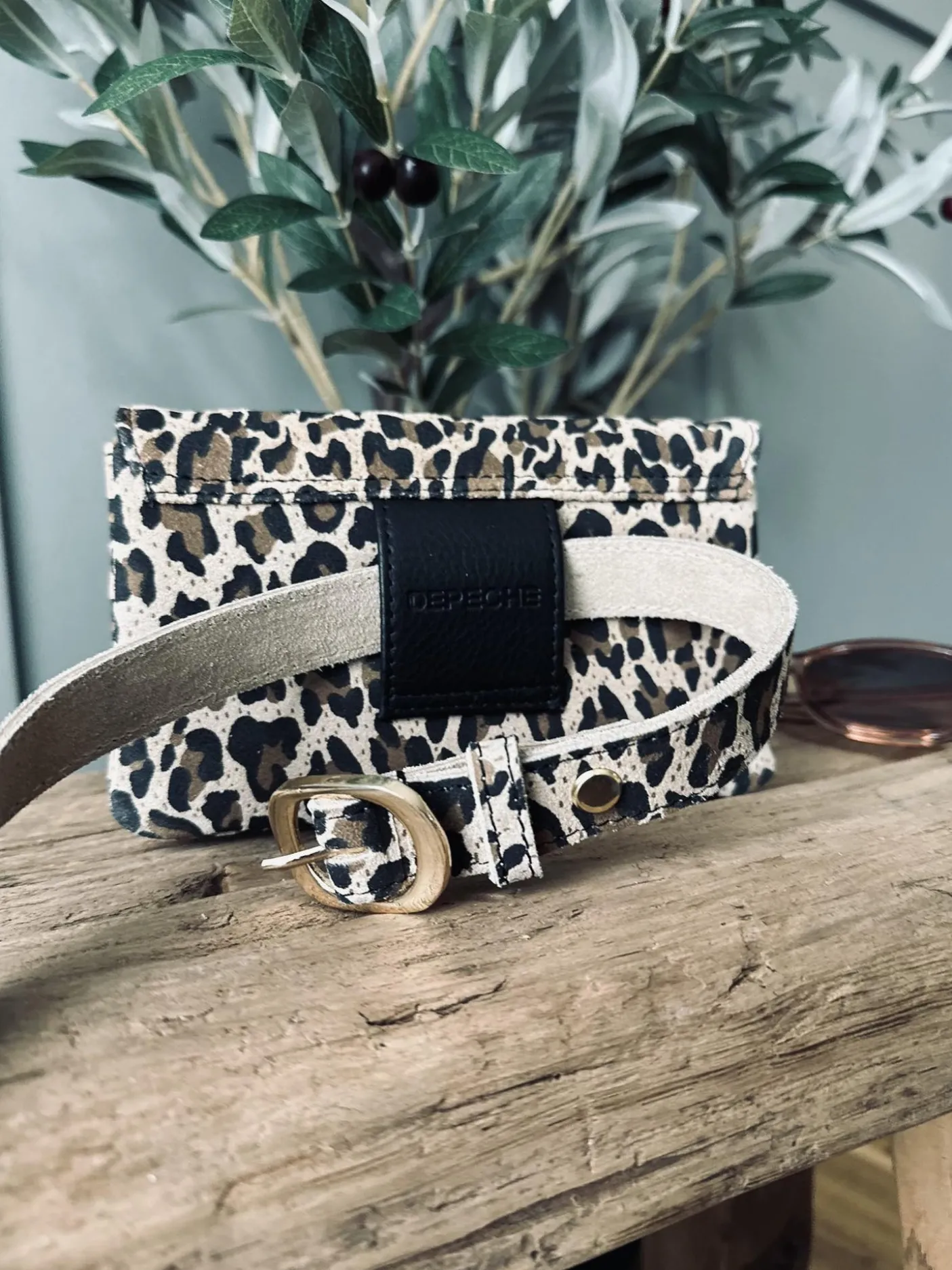 Bælte Aura Leopard – 85 cm