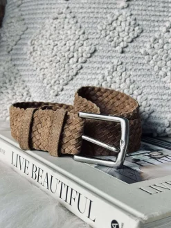 Bælte Ruskind - Mud