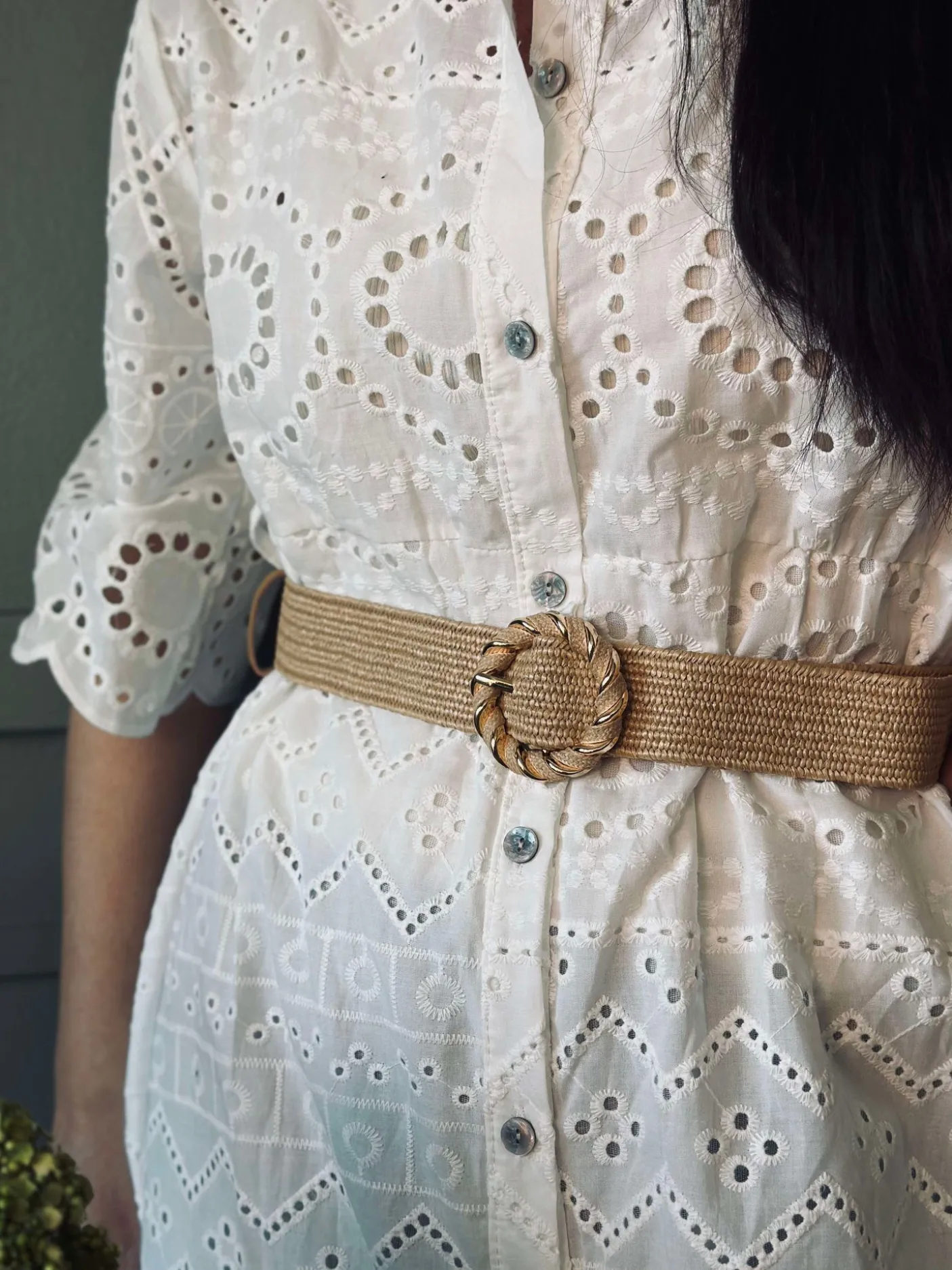 Bælte Sofia - Camel / Guld