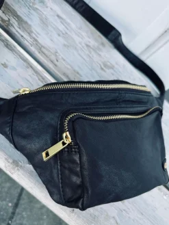 Bæltetaske CLASSY - Black / Gold