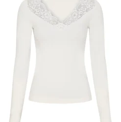 Bluse Belen panna - Mikrofiber