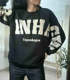 Bluse Hibiscus - Black