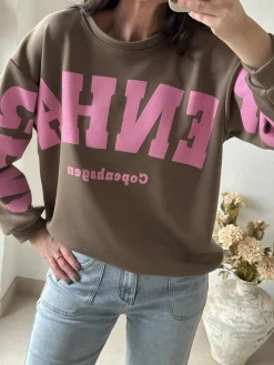 Bluse Hibiscus - Fango