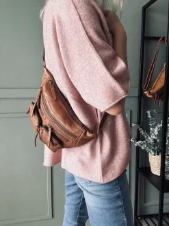 Bluse Sia Old rose – Oversize