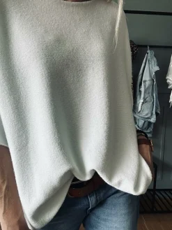 Bluse Sia white – Oversize