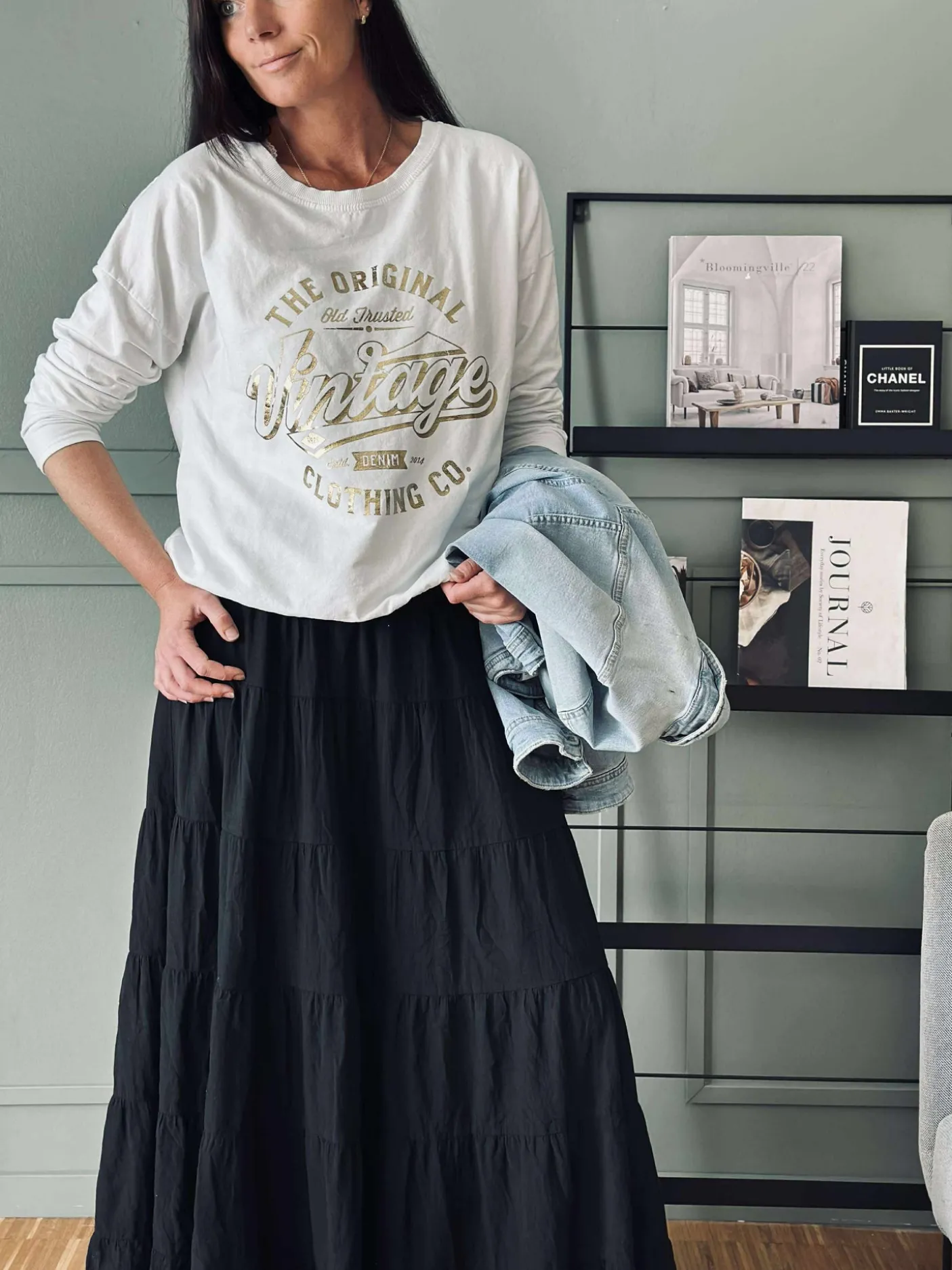 Bluse Vintage - White