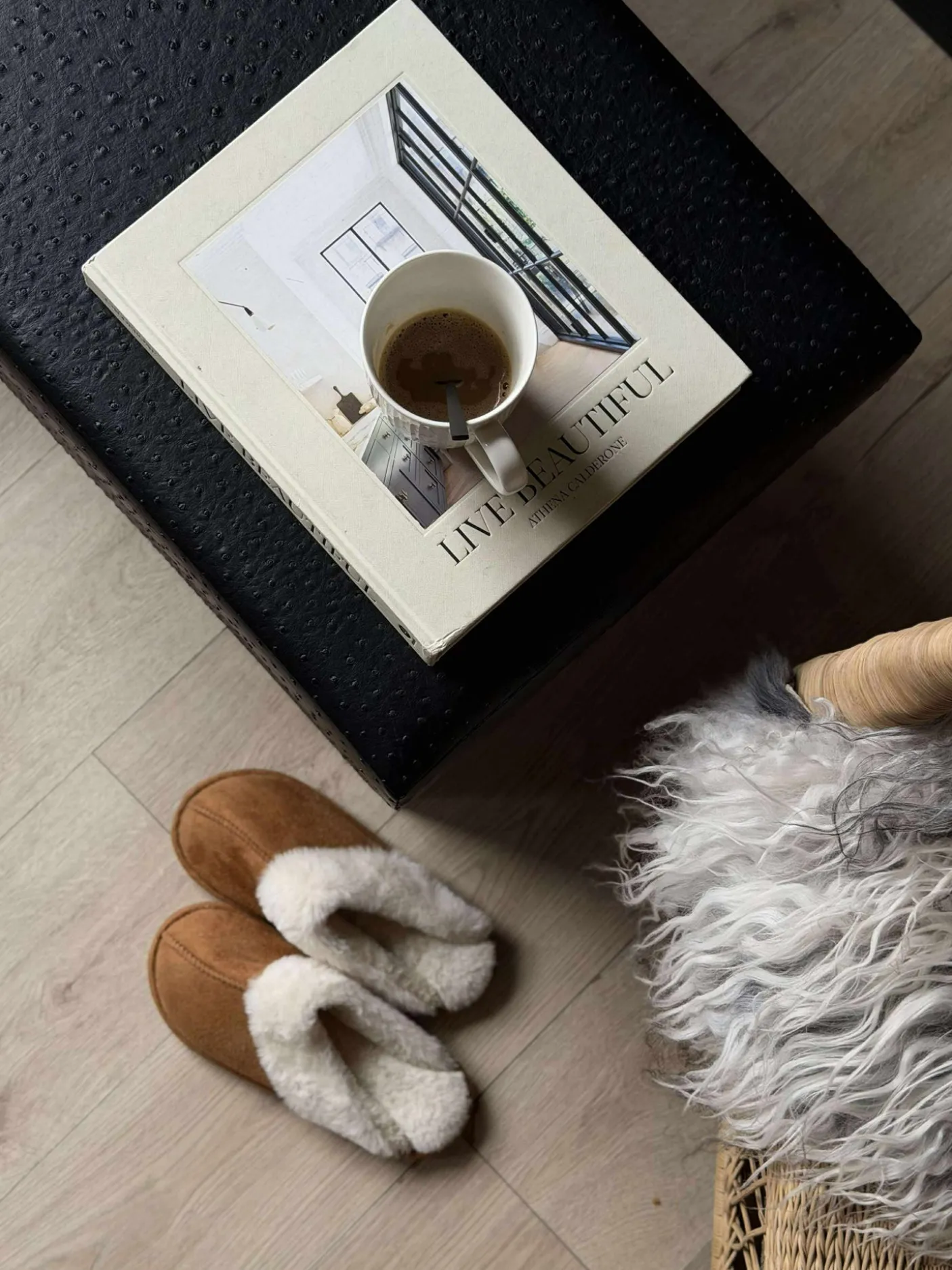 Bænk med opbevaring - Stor