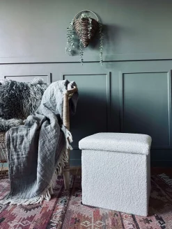 Boks med låg - Hvid