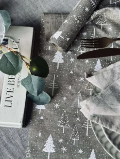 Bordløber Jul 28x260 cm - Natur