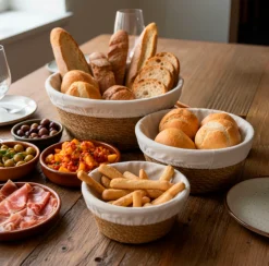 Brød og opbevaringskurve - Sæt med 3 stk