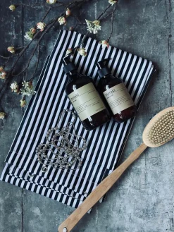 Bruseforhæng - Sort strib